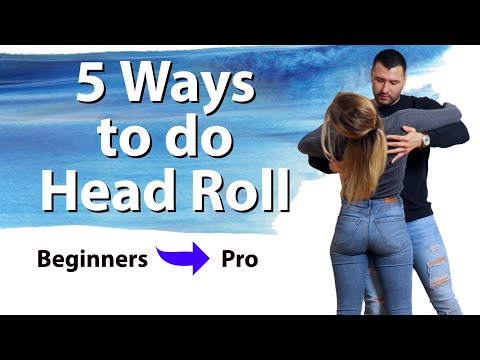 5 Ways To HEAD ROLL In Bachata Sensual | Beginner To Advanced
