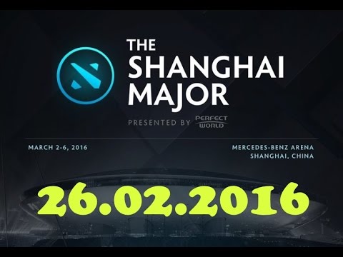 Alliance VS Team Spirit game 1 The Shanghai Major Group B 26.02.2016