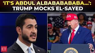 'He's a jihadist…': Trump takes another jab at Michigan Democrat Abdul El-Sayed | Midterm elections