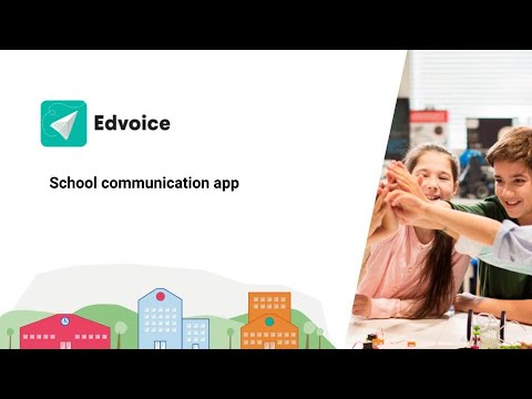 Edvoice - School communication Video