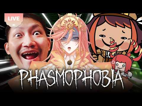 🔴LIVE | Phasmophobia Feat. @HokuPLG @NutPintoChannel @FumiHausu  | Augustine 🪷