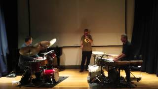 Trio Improvisation - Andrew Dickeson, Simon Barker, James Greening.