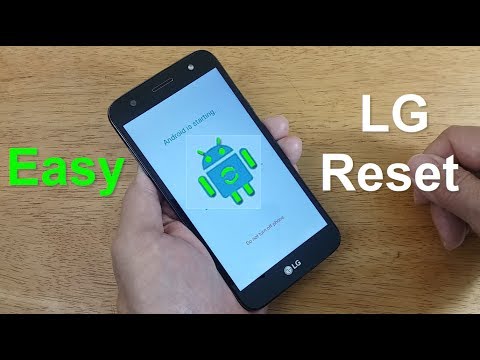 How To Hard Reset LG mobile tracfone (LG Fiesta LTE, LG X Power 2, LG Venture...etc)  - Free & Easy