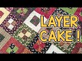 FREE| Four Patch Squared | Layer Cake Quilt Pattern