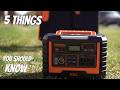 5 Things You Should Know Before Buying A Portable Power Station