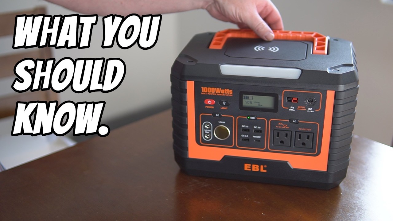 5 things you should know before buying a portable power station.
