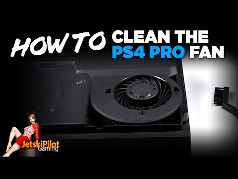 How to Clean the PS4 Pro Cooling Fan