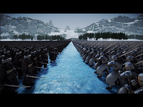 1,000,000 Paladins Vs. 1,000,000 Mongolian Warriors + Archers | UEBS2