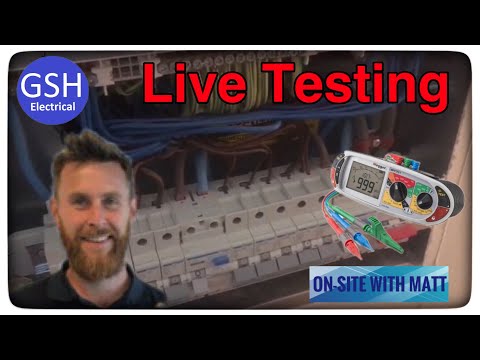 LIVE Electrical Testing External Earth Fault Loop Impedance (Ze), PFC, PEFC & PSCC