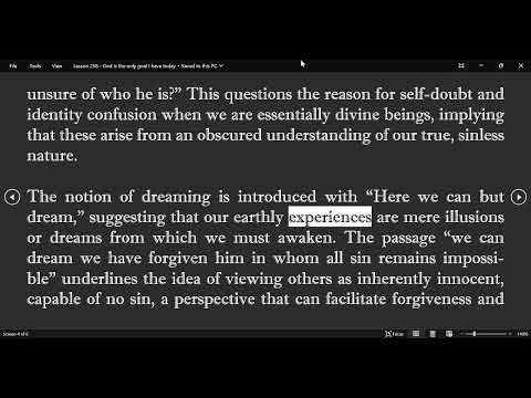 ChatGPT ACIM Lesson 256 - God is the only goal I have today