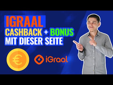 iGraal Cashback mit jedem Einkauf kassieren + 5€ Bonus