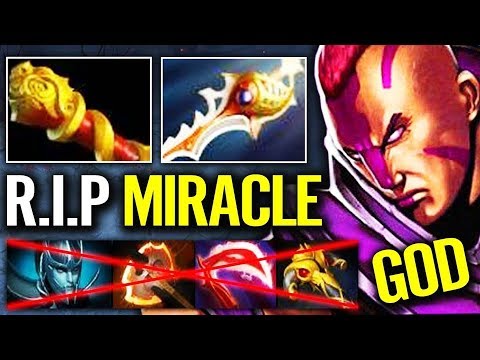 GOD Anti-Mage Shut Down Miracle PA Divine - 10k mmr Dota 2 pro gameplay Anti mage