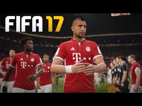BAYERN MUNICH ON FIFA 17!! - GOALS, FIFA 17 GAMEPLAY & PLAYER RATINGS PREDICTIONS!