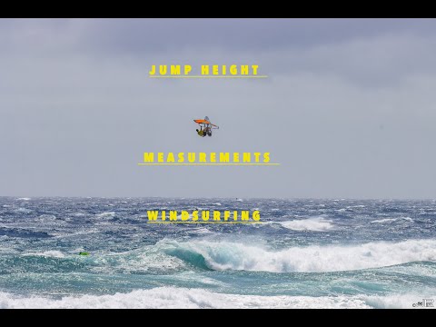 Big Jumps windsurfing Measured with APP in Pozo Izquierdo| Ricardo Campello