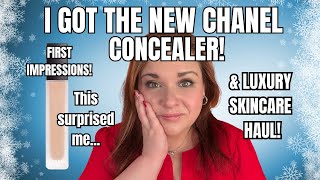 NEW Chanel Ultra Le Teint Concealer AND Luxury Skincare Haul