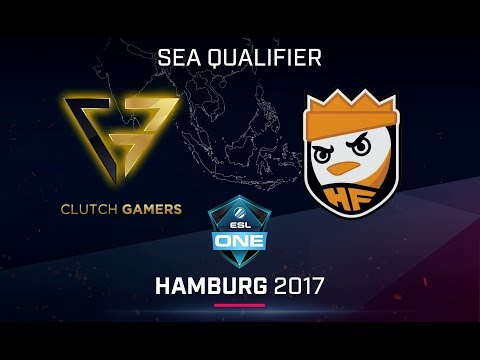 Dota 2 - Clutch Gamers vs. HappyFeet [Game 2] - Final - SEA Qualifier - ESL One Hamburg 2017