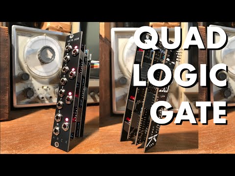 Logic Gates Eurorack Module - DEMO