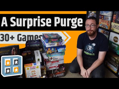 Purging A Professor Meg Amount of Games From My Collection