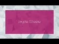 Jayde Steele Appearance