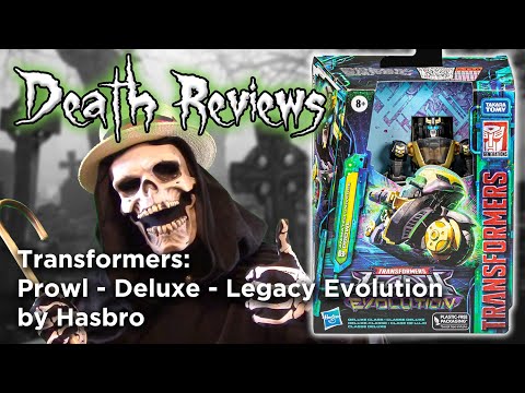 Death Reviews: Prowl (TFA) - Deluxe - Legacy Evolution