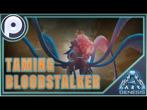TAMING MY FIRST BLOODSTALKER! - Ark: Genesis [DLC Gameplay E3]