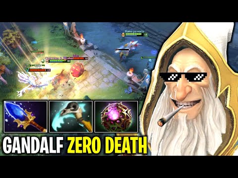 GANDALF ZERO DEATH CANCER KEEPER OF THE LIGHT POS 4 | DOTA 2