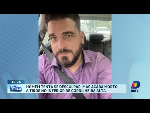 Discussão termina em morte no interior de Cordilheira Alta, no Oeste