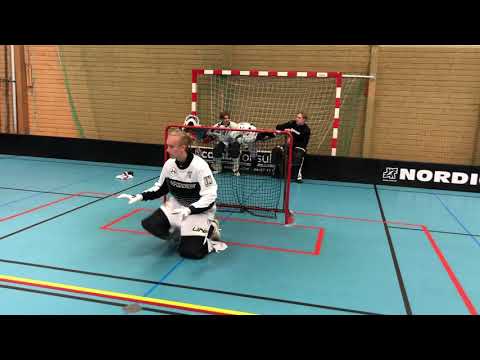 Goalie camp, innebandy floorball seven positions