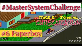 Master System Challenge #6- Master System Paperboy Challenge Take 2 - Starring CutieCatCatilin