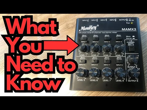 My Thoughts on the MouKey MAMX3 Mixer...