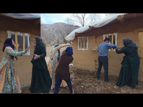 Fierce fight between village women over a teacher