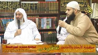 مناقشة الأبحاث والأحاديث بمكتبة مسجد أهل السنة بمنية سمنود 07 03 2017  7