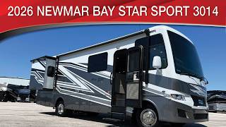 A preview image of the linked video showcasing 2026 Newmar Bay Star Sport 3014