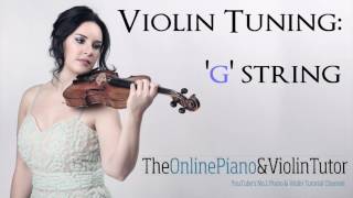 Violin Tuning Note Sound: G STRING