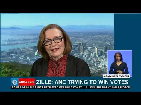 ANC trying to win votes, says Zille