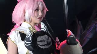 東京ゲームショウ2024 KURO GAMESブース アンコえい梨 パニオン4K