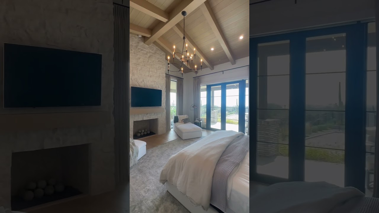 Everything you need in this master bedroom suite  ￼ #luxuryhome