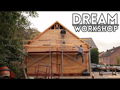 Father & Son Build Their Dream Garage During Lockdown | Pt.2