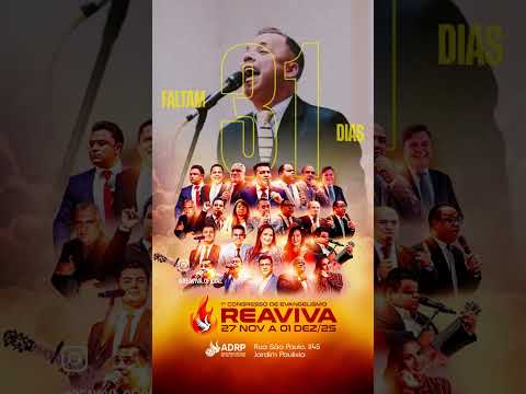 São José do Rio Preto,São Paulo,está Te Esperando,Para estar,Presente no  Reaviva 2025.
