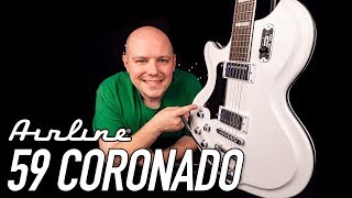 Video thumbnail for Airline 59 Coronado from Eastwood Guitars by Eric Merrow