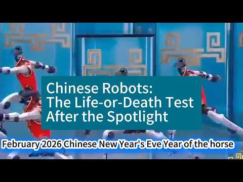 Chinese Robots The Life or Death Test After the Spotlight