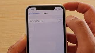 iPhone 11 Pro: How Turn Off Maps Notifications