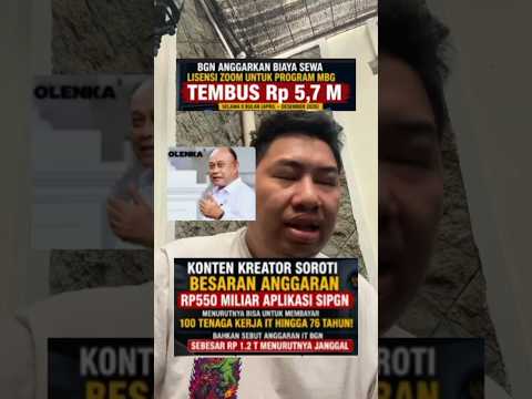 Tiap hari berita Tayi dari BGN