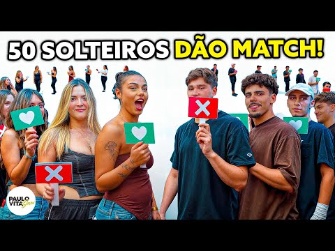 50 PESSOAS DANDO MATCH NA VIDA REAL | EP. 02
