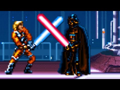 Super Star Wars: The Empire Strikes Back (SNES) All Bosses (No Damage)