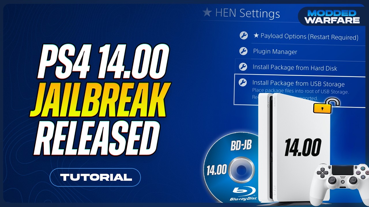 New PS4 14.00 Jailbreak Release (Overview & Setup)