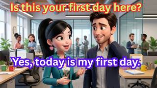 100 Office English Conversations | First Day at a New Job | Daily English Speaking Practice