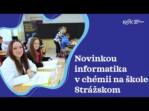 1. fotografia fotogalérie Aktuality / Informatika v chémii - novinka na škole v Strážskom - video