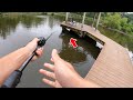 RAW & UNCUT Fishing in my Childhood Pond!!! (SURPRISE CATCH)