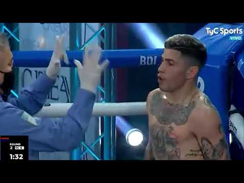 Jesús Daneff derriba a Nicolás Paz